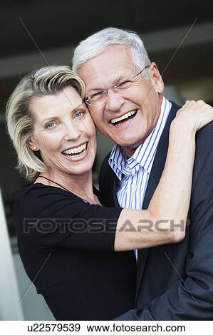 Senior Couple Laughing To Camera View Large Photo Image Stock Photo - Senior Couple Laughing To Camera. Fotosearch