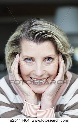 Picture - Senior Woman Portrait. Fotosearch