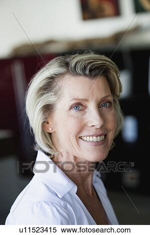 Stock Photography - Senior Woman Portrait. Fotosearch