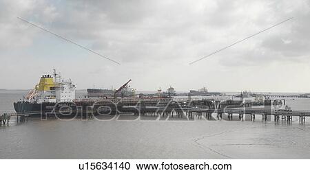 Ships Docked At A Port View Large Photo Image Stock Image - Ships Docked At A Port. Fotosearch