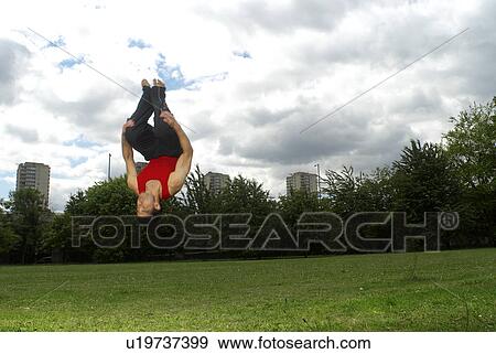 somersault in park View Large Photo Image Stock Photo - somersault in park. Fotosearch