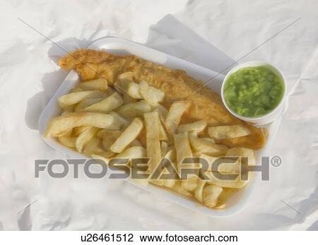 Traditional Fish & Chips View Large Photo Image Stock Image - Traditional Fish & Chips. Fotosearch
