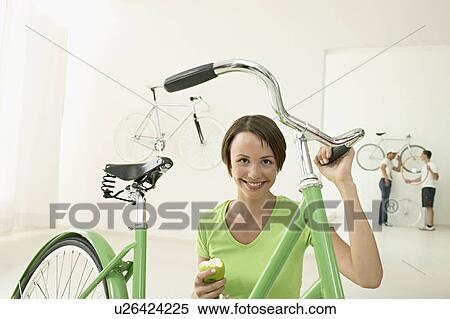 woman eating green apple View Large Photo Image Stock Photography - woman eating green apple. Fotosearch