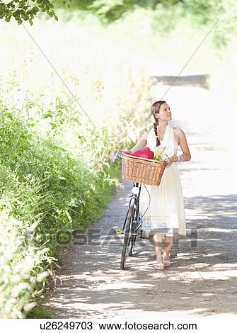 walking with bike