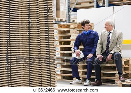 workman and boss in storage View Large Photo Image Stock Photograph - workman and boss in storage. Fotosearch