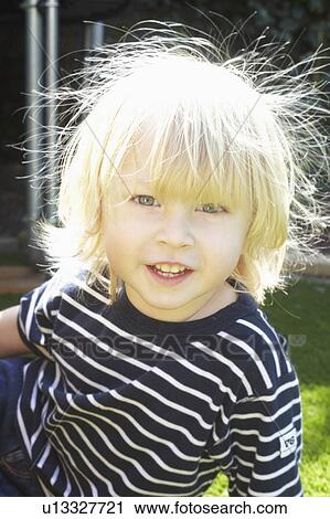 Stock Image - Young boy. Fotosearch