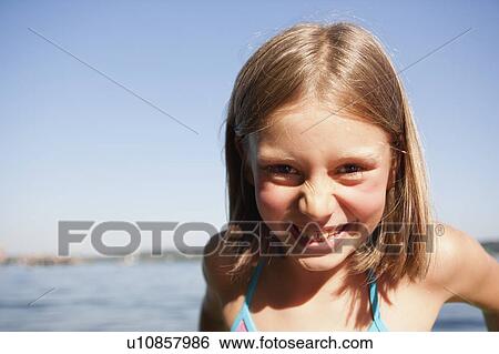 Young Girl At Lake View Large Photo Image Stock Photograph - Young Girl At Lake. Fotosearch