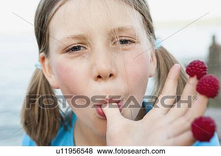 Young Girl Sucking On Thumb View Large Photo Image Stock Photo - Young Girl Sucking On Thumb. Fotosearch