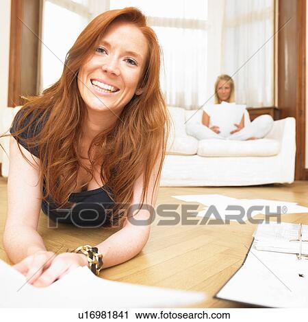 young women studying View Large Photo Image Stock Image - young women studying. Fotosearch
