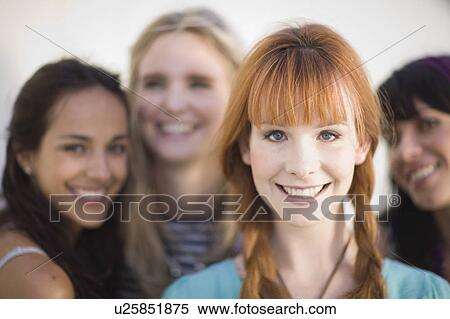 4 Girl friends having fun View Large Photo Image Stock Photography - 4 Girl friends having fun. Fotosearch