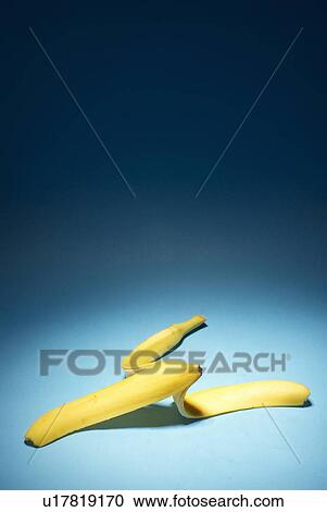Banana skin on ground View Large Photo Image Stock Image - Banana skin on ground. Fotosearch