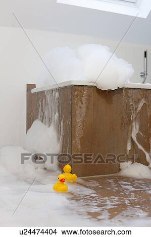 Bath tub overflowing View Large Photo Image Picture - Bath tub overflowing. Fotosearch