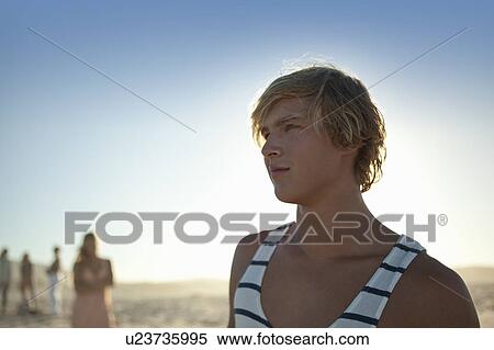 Boy looking to the side View Large Photo Image Stock Photography - Boy looking to the side. Fotosearch