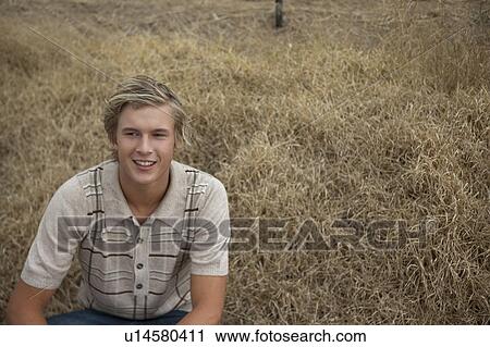 Stock Image - Boy smiling. Fotosearch