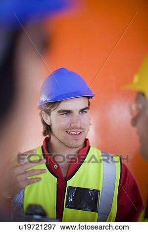 Builders at work View Large Photo Image Stock Photo - Builders at work. Fotosearch