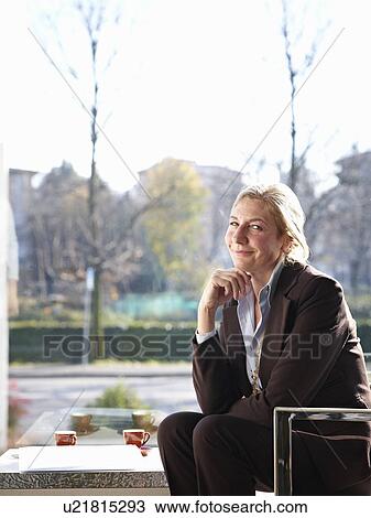 Stock Image - Buisness Woman. Fotosearch