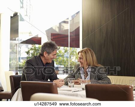 Stock Photo - Business Lunch. Fotosearch