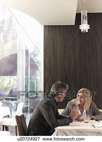 Stock Photo - Business Lunch. Fotosearch