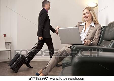Businesspeople on Business trip View Large Photo Image Stock Photo - Businesspeople on Business trip. Fotosearch