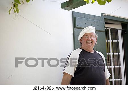 Stock Photography - Chef smiling. Fotosearch