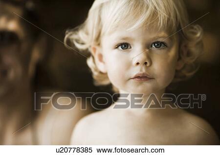 Stock Photography - Close up of girl smiling. Fotosearch