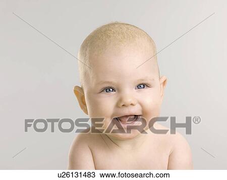 Close up of laughing baby View Large Photo Image Stock Image - Close up of laughing baby. Fotosearch
