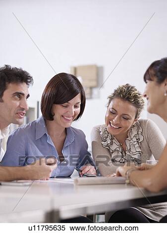 Conference Call in business meeting View Large Photo Image Stock Photography - Conference Call in business meeting. Fotosearch