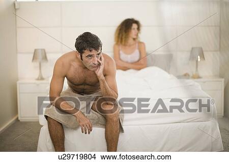 Couple arguing in bedroom View Large Photo Image Picture - Couple arguing in bedroom. Fotosearch