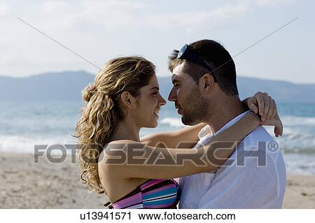 couple face to face View Large Photo Image Stock Image - couple face to face. Fotosearch