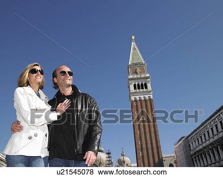 Couple walking in Venice, Italy View Large Photo Image Stock Photo - Couple walking in Venice, Italy. Fotosearch