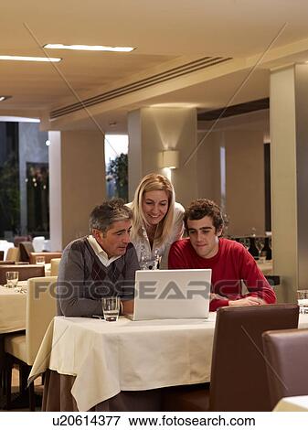 Stock Photo - Family Business meeting. Fotosearch