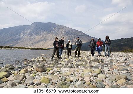 Family Trek View Large Photo Image Stock Photo - Family Trek. Fotosearch