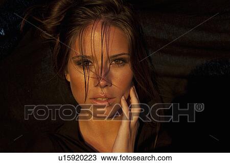 Girl looking in camera View Large Photo Image Stock Image - Girl looking in camera. Fotosearch