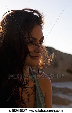 Girl looking out View Large Photo Image Stock Photo - Girl looking out. Fotosearch