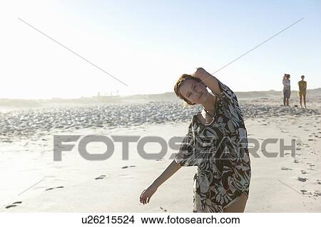Girl on the beach View Large Photo Image Picture - Girl on the beach. Fotosearch