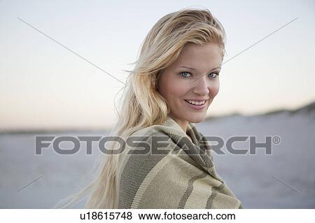 Stock Photo - Girl smiling. Fotosearch