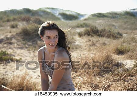 Stock Photography - Girl smiling. Fotosearch