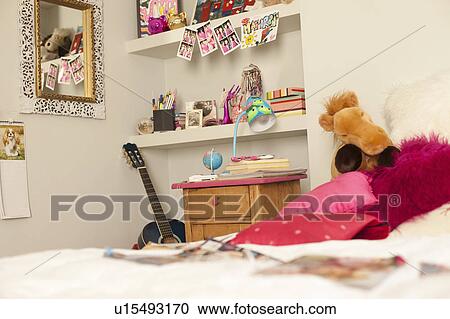 girls bedroom View Large Photo Image Stock Image - girls bedroom. Fotosearch