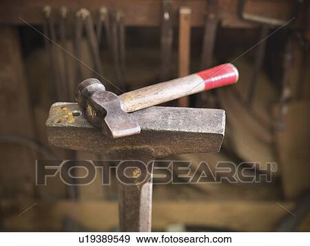 Hammer in cooperage View Large Photo Image Stock Photo - Hammer in cooperage. Fotosearch