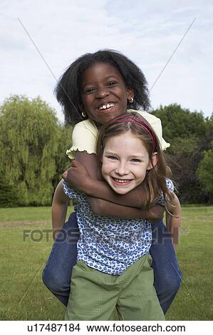 Kids in Garden View Large Photo Image Picture - Kids in Garden. Fotosearch