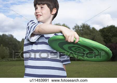 Stock Image - Kids in Garden. Fotosearch