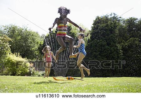 Kids in Garden View Large Photo Image Stock Image - Kids in Garden. Fotosearch