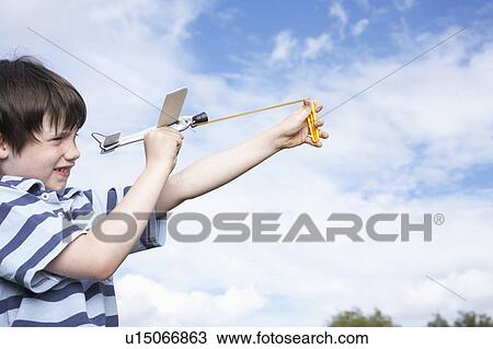 Stock Image - Kids in Garden. Fotosearch