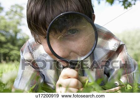 Stock Photo - Kids in Garden. Fotosearch