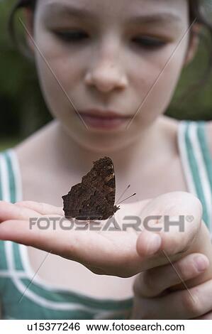 Stock Photograph - Kids in Garden. Fotosearch