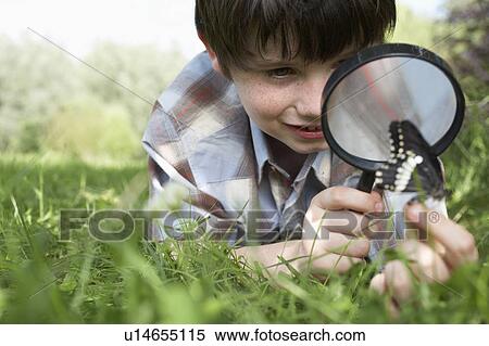 Stock Photography - Kids in Garden. Fotosearch