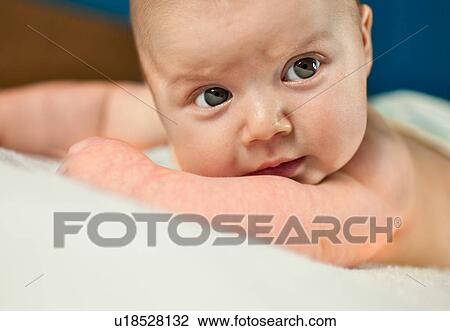 Newborn boy View Large Photo Image Stock Image - Newborn boy. Fotosearch