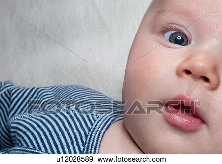 Newborn boy View Large Photo Image Stock Photo - Newborn boy. Fotosearch