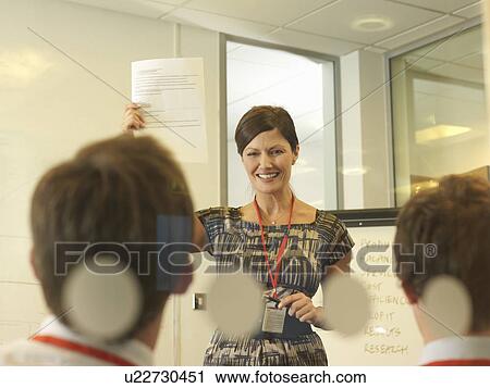 Stock Image - Office meeting. Fotosearch