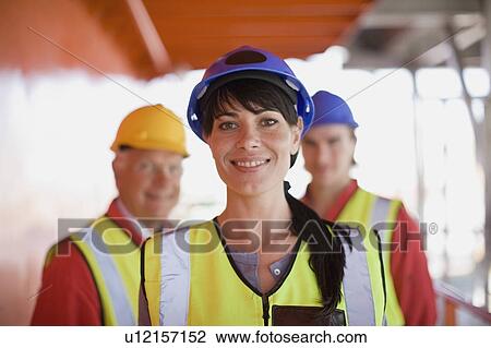 Portrait of a female architect View Large Photo Image Stock Image - Portrait of a female architect. Fotosearch